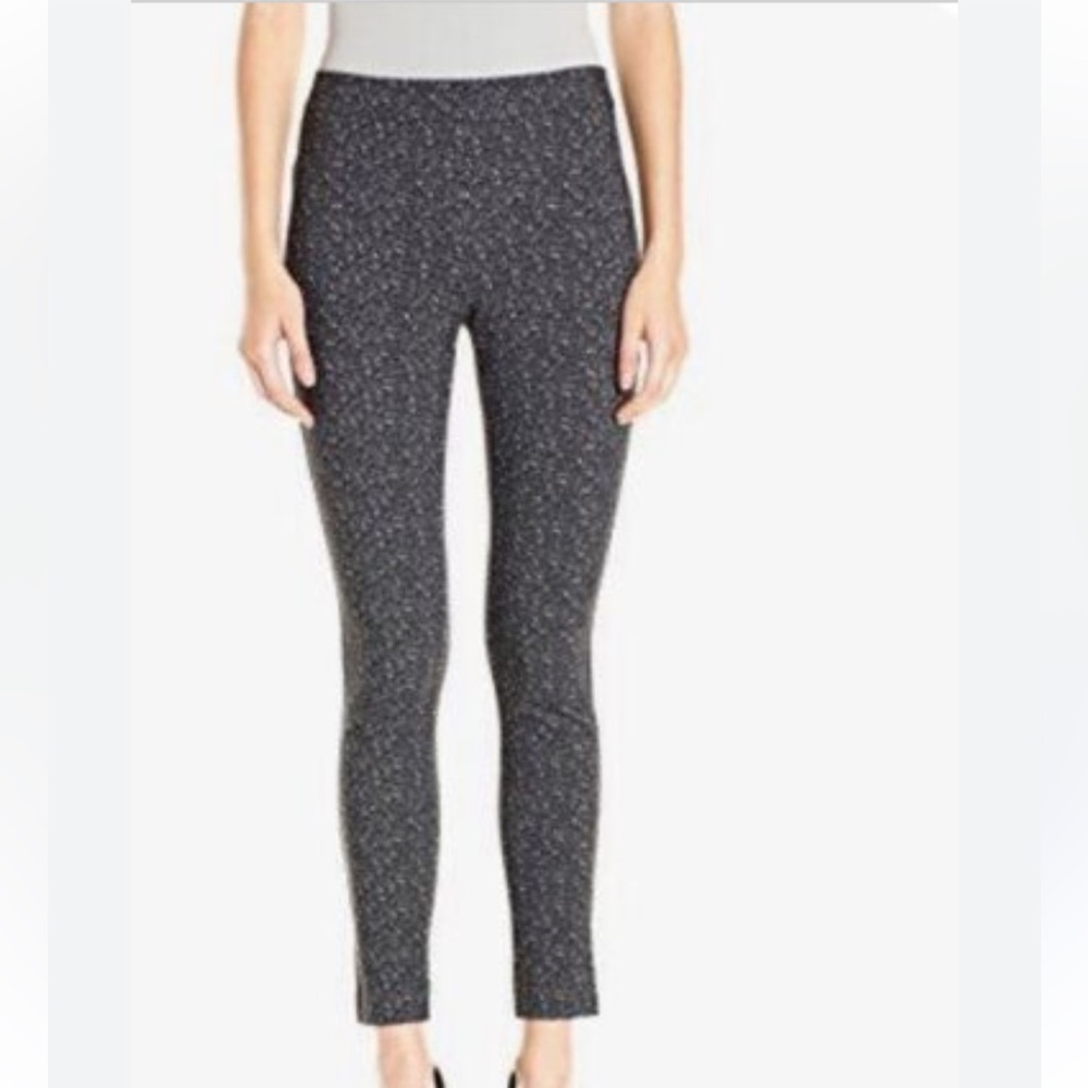 THEORY Adbelle Tweed Twill Speckled Leggings Size M